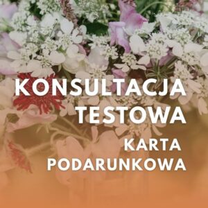 Karta podarunkowa - Konsultacja testowa ajurwedyjska 1:1 (online)